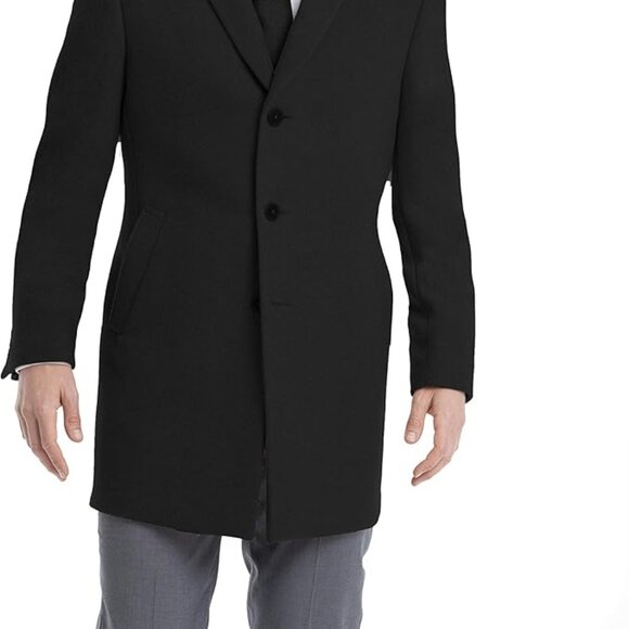 Calvin Klein Slim Fit Over Coat - Picture 4 of 5